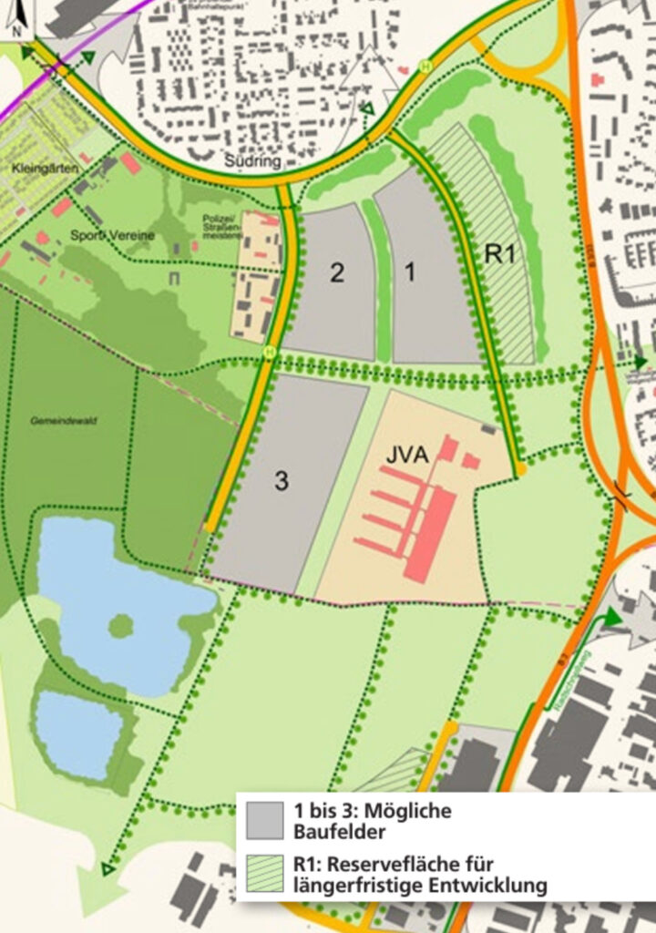 Begrünung Gewerbegebiet